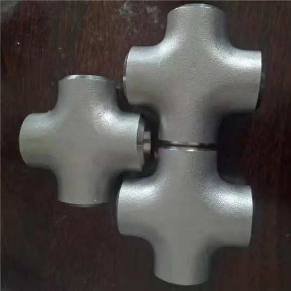 2-DN50-Sch60-Stainless-Steel-Buttt-Welding-Equal-Forged-Bw-Crosses